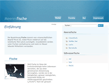 Tablet Screenshot of ichbineinfisch.de